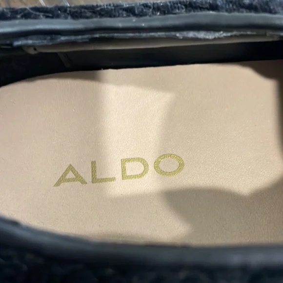 Aldo Faux velvet snakeskin sneaker - Picture 6 of 7